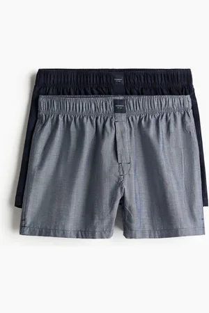 H&M 2-pack woven cotton flannel boxer shorts