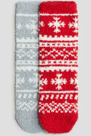 H&M 2-pack chenille socks