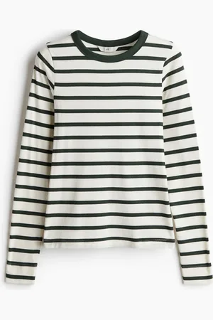 H&M Ribbed jersey top