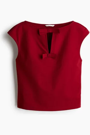 H&M Bow-front top
