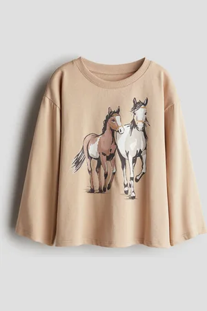 H&M Printed cotton top