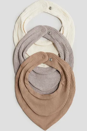 H&M 3-pack ribbed triangular scarves