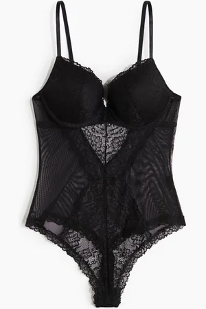 H&M Lace push-up thong body
