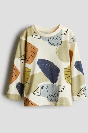 H&M Printed jersey top