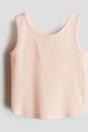 H&M Ribbed jersey vest top