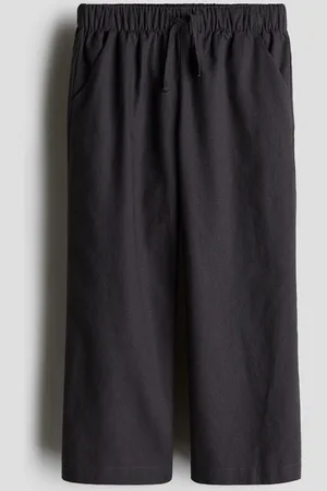 H&M Linen-blend joggers
