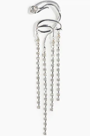 H&M Rhinestone-pendant ear cuff