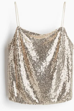 H&M Strappy jersey top