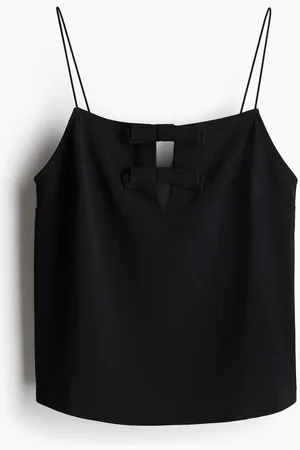 H&M Strappy jersey top