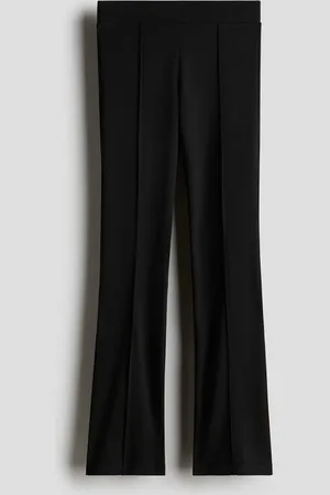 H&M Flared jersey trousers