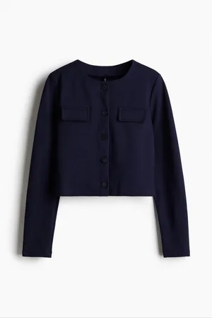 H&M Pocket-detail jersey cardigan