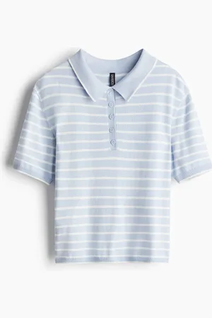 H&M Fine-knit polo shirt