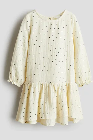 H&M Cotton muslin dress