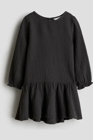 H&M Cotton muslin dress