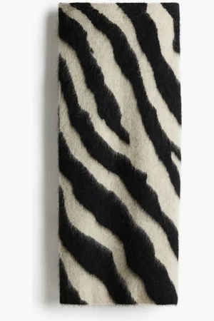 H&M Jacquard-knit mohair-blend skirt