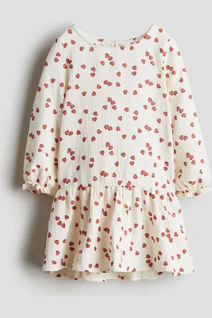H&M Cotton muslin dress