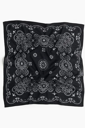 H&M Patterned cotton scarf