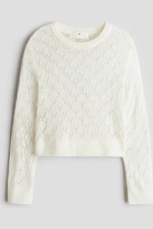 H&M Pointelle-knit jumper