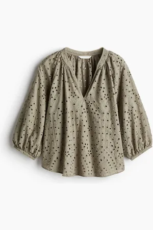 H&M Broderie anglaise blouse