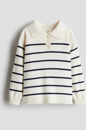 H&M Rib-knit polo jumper