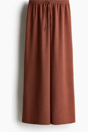 H&M Textured jersey drawstring trousers