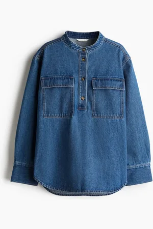 H&M Loose-fit denim shirt