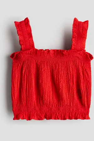 H&M Seersucker top