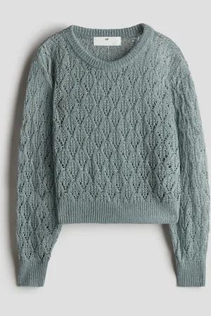 H&M Pointelle-knit jumper