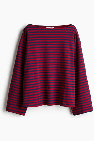 H&M Boat-neck cotton top