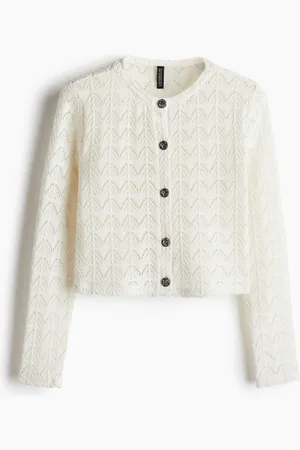 H&M Pointelle-knit cardigan