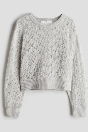 H&M Pointelle-knit jumper