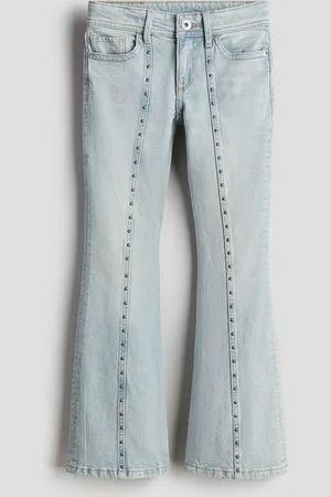 H&M Embellished flared jeans