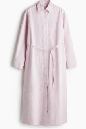H&M Tie-belt shirt dress