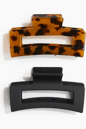 H&M 2-pack hair claws