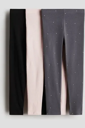 H&M 3-pack jersey leggings