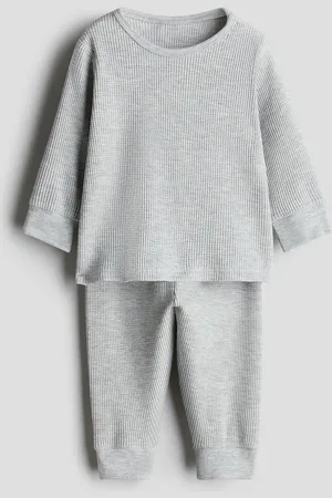 H&M Waffled cotton set