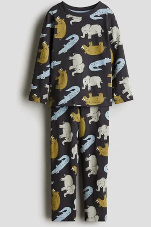 H&M Patterned jersey pyjamas