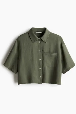 H&M Linen-blend shirt