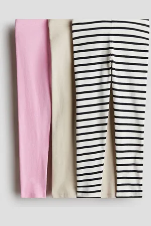 H&M 3-pack jersey leggings