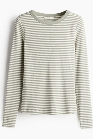 H&M Ribbed jersey top