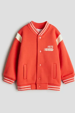 H&M Oversized sweatshirt baseball jacket