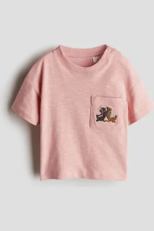 H&M Patch-pocket cotton T-shirt