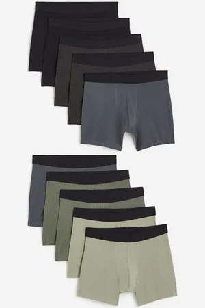 H&M 10-pack mid trunks with Lycra®