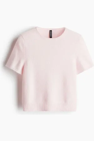 H&M Fine-knit T-shirt