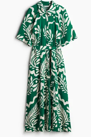 H&M Tie-belt shirt dress