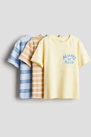 H&M 3-pack printed T-shirts
