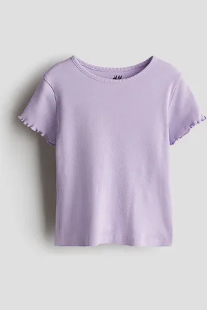 H&M Ribbed jersey top