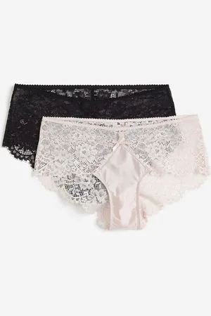 H&M MAMA 2-pack lace hipster briefs