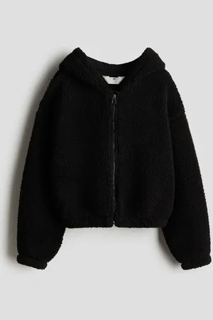 H&M Teddy zip-through hoodie