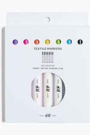 H&M 7-pack textile markers